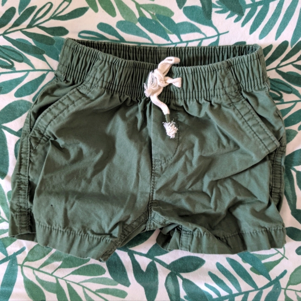 GAP Green Casual Pull-On Shorts